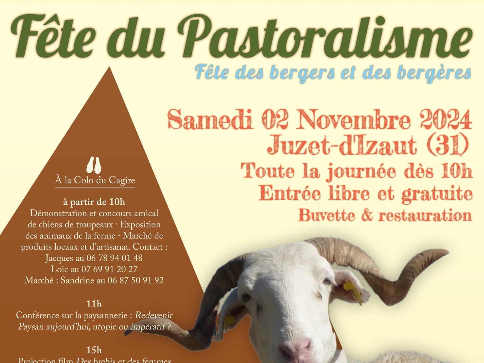 Fête du pastoralisme 02.11.2024